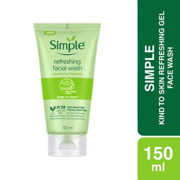 Simple refreshing face wash-150 ML